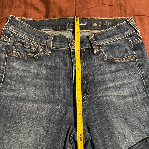 High Rise Skinny Jeans by 7 for all mankind GUC! - Picture 4 of 16